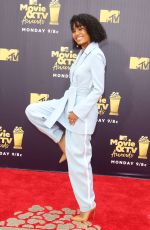 YARA SHAHIDI at 2018 MTV Movie and TV Awards in Santa Monica 06/16/2018