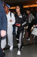 YARA SHAHIDI at Los Angeles International Airport 06/04/2018