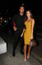 YAZMIN OUKHELLOU at Faces Nightclub in London 06/16/2018