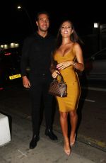 YAZMIN OUKHELLOU at Faces Nightclub in London 06/16/2018