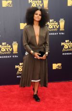 ZAZIE BEETZ at 2018 MTV Movie and TV Awards in Santa Monica 06/16/2018