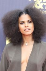 ZAZIE BEETZ at 2018 MTV Movie and TV Awards in Santa Monica 06/16/2018