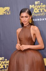 ZENDAYA at 2018 MTV Movie and TV Awards in Santa Monica 06/16/2018