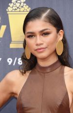 ZENDAYA COLEMAN at 2018 MTV Movie and TV Awards in Santa Monica 06/16/2018