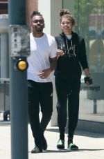 ZENDYA COLEMAN Out Shopping in Studio City 06/15/2018