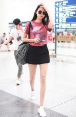 ZHANG ZILIN at Airport in Beijing 06/01/2018
