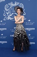 ZHAO LIYING at Prix de DIane Longines 2018 in Chantilly 06/17/2018