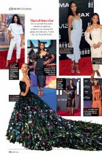 ZOE SALDANA in Glamour Magazine, South Africa July 2018