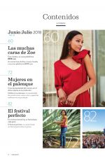ZOE SALDANA in Nexos Magazine, June 2018 Issue