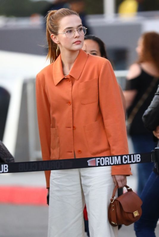 ZOEY DEUCTH Arrives at Forum in Inglewood 06/01/2018