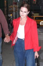 ZOEY DEUTCH and Dylan Hayes Out in New York 06/18/2018