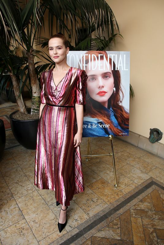 ZOEY DEUTCH at LA Confidential Celebrates Its May/June Issue in Beverly Hills 05/31/2018