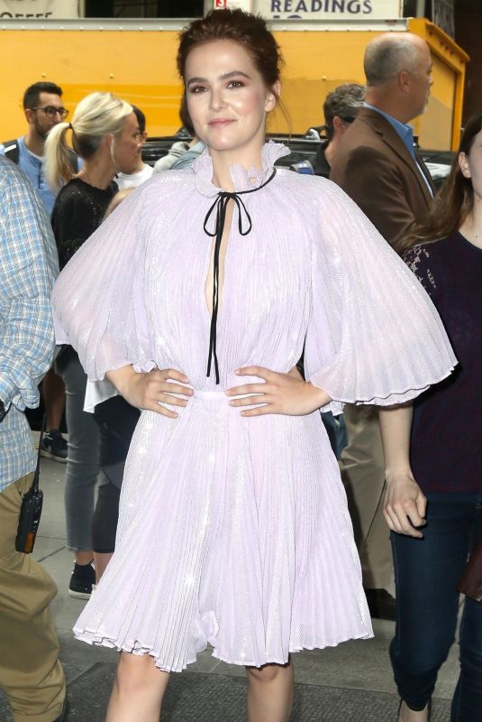 ZOEY DEUTCH at Today Show in New York 06/13/2018