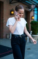 ZOEY DEUTCH Leaves Her Hotel in New York 06/21/2018
