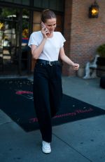 ZOEY DEUTCH Leaves Her Hotel in New York 06/21/2018