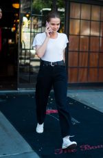 ZOEY DEUTCH Leaves Her Hotel in New York 06/21/2018