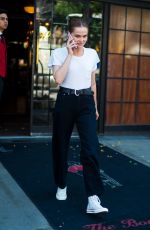 ZOEY DEUTCH Leaves Her Hotel in New York 06/21/2018