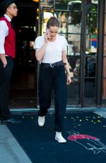 ZOEY DEUTCH Leaves Her Hotel in New York 06/21/2018