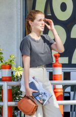 ZOEY DEUTCH Out for Lunch in Los Angeles 06/01/2018