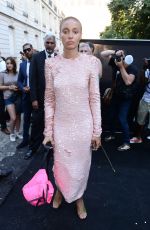 ADWOA ABOAH Arrives at Vogue Dinner Party in Paris 07/03/2018