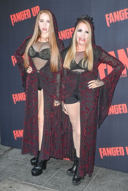 AFTON and GILLIAM MCKEITH at Fanged Up Premiere in London 07/25/2018