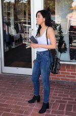 AIMEE GARCIA Out Shopping at Fred Segal in West Hollywood 07/24/2018