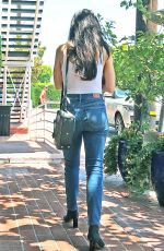 AIMEE GARCIA Out Shopping at Fred Segal in West Hollywood 07/24/2018