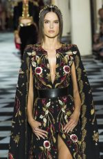 ALESSANDRA AMBROSIO at Zuhair Murad Runway Show at Paris Fashion Week 07/04/2018