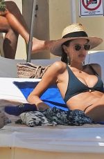 ALESSANDRA AMBROSIO in Bikini at a Beach in Ibiza 06/07/2018