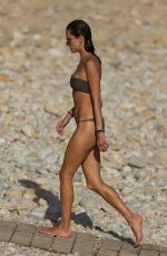ALESSANDRA AMBROSIO in Bikini at a Beach in Ibiza 07/08/2018