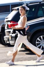 ALESSANDRA AMBROSIO Out and About in Los Angeles 07/02/2018