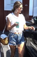 ALESSANDRA AMBROSIO Shopping at Brentwood Country Mart 07/20/2018