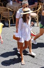 ALESSANDRA MABROSIO Out and About in Capri 07/02/2018