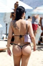 ALETTA OCEAN in Bikini at a Beach in Mykonos 07/17/2018