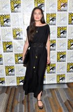 ALEXA DAVALOS at The Man in the High Castle Press Line at Comic-con in San Diego 07/21/2018