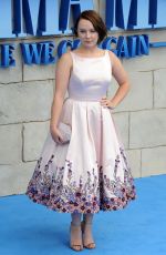 ALEXA DAVIES at Mamma Mia Here We Go Again Premiere in London 07/16/2018