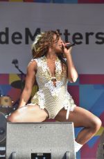 ALEXANDRA BURKE Performs at Pride London Festival in London 07/07/2018