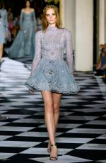 ALEXINA GRAHAM at Zuhair Murad Fashion Show in Paris 07/04/2018