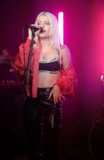 ALICE CHATER Performs at a Concert in London 07/19/2018