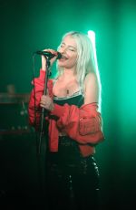 ALICE CHATER Performs at a Concert in London 07/19/2018