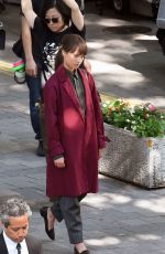 ALICIA VIKANDER on the Set of The Earthquake Bird in Tokyo 06/03/2018