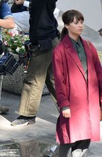 ALICIA VIKANDER on the Set of The Earthquake Bird in Tokyo 06/03/2018