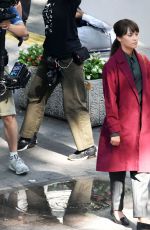 ALICIA VIKANDER on the Set of The Earthquake Bird in Tokyo 06/03/2018