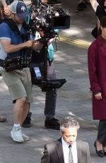 ALICIA VIKANDER on the Set of The Earthquake Bird in Tokyo 06/03/2018