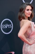 ALISON BRIE at 2018 Espy Awards in Los Angeles 07/18/2018