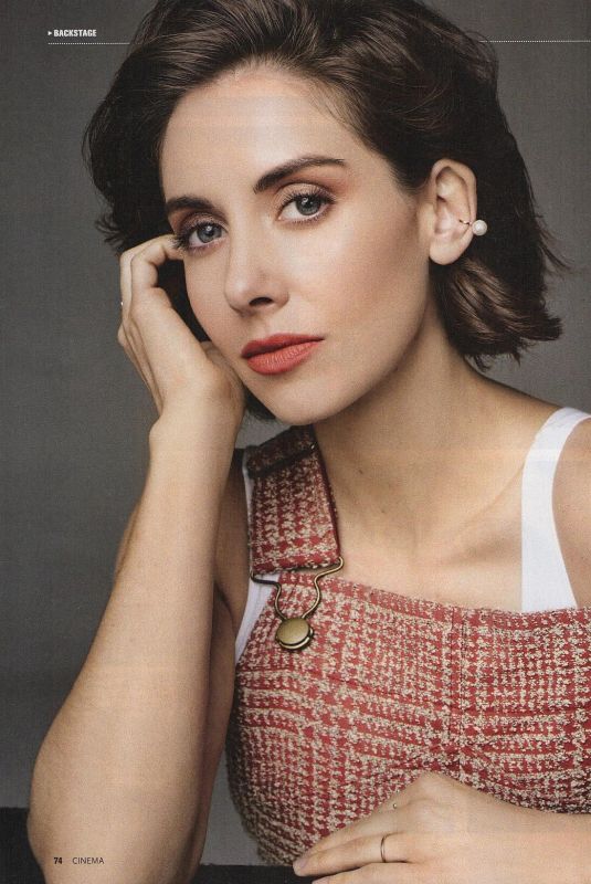ALISON BRIE in Cinema Magazine, Germany July 2018