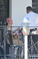 ALISON BRIE Out for Lunch in Los Angeles 06/30/2018