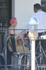 ALISON BRIE Out for Lunch in Los Angeles 06/30/2018