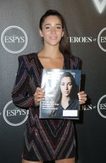 ALY RAISMAN at Heroes at the Espys Pre-party in Los Angeles 07/17/2018