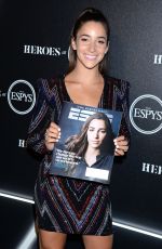 ALY RAISMAN at Heroes at the Espys Pre-party in Los Angeles 07/17/2018